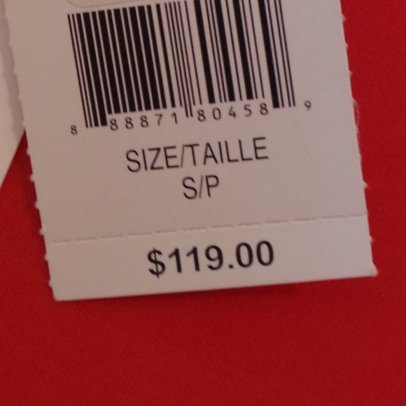 H Halston Stretch Knot Front Midi Dress NEW Sz. Sm - Picture 7 of 8